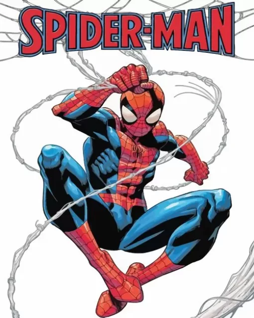 Comic Book Spider Man Diamond Painting