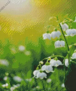 Cool Lily Of The Valley Diamond Painting