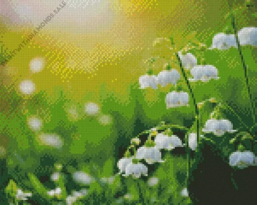 Cool Lily Of The Valley Diamond Painting