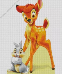 Cool Thumper Bambi Diamond Painting