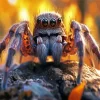 Cool Spider Close Up Diamond Painting