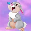 Cute Thumper Bambi Diamond Painting