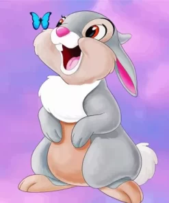 Cute Thumper Bambi Diamond Painting