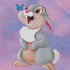 Cute Thumper Bambi Diamond Painting