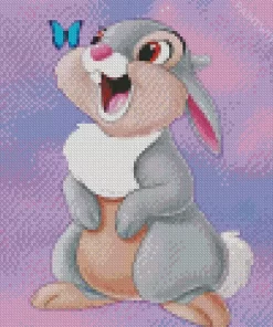 Cute Thumper Bambi Diamond Painting