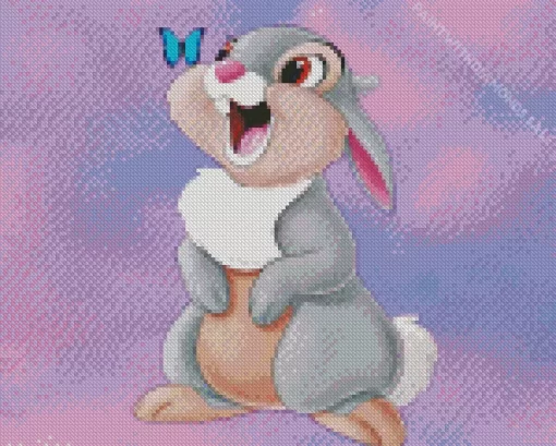 Cute Thumper Bambi Diamond Painting