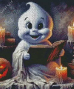 Cute Ghost Diamond Painting