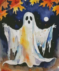 Cute Halloween Ghost Diamond Paintings