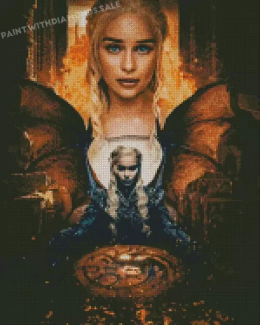 daenerys targaryen game of thrones diamond dotz