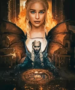 daenerys targaryen game of thrones diamond paintings