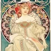 Daydream Alphonse Mucha Diamond Paintings