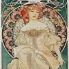 Daydream Alphonse Mucha Diamond Paintings