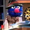 Detective Grover Personaggio Diamond Painting