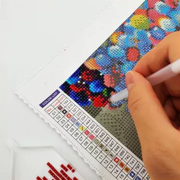 diamond painting steps