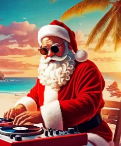 Dj Santa Diamond Paintings