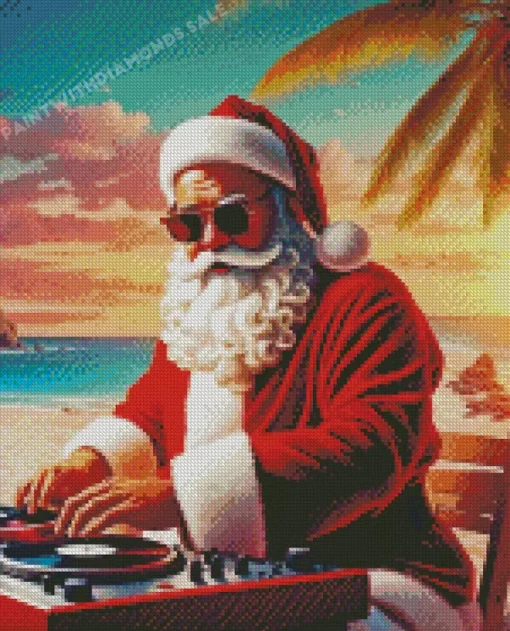 Dj Santa Diamond Paintings