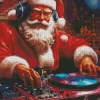 Dj Santa Art Diamond Paintings