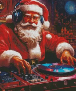 Dj Santa Art Diamond Paintings