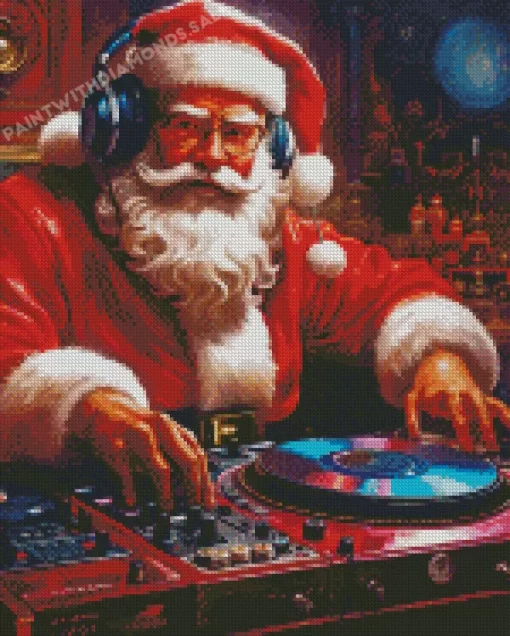 Dj Santa Art Diamond Paintings