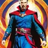 dr strange superhero Diamond With Numbers