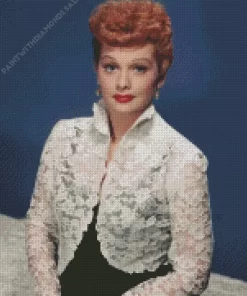 Elegant Lucille Ball Diamond Painting