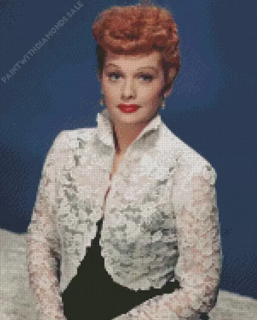 Elegant Lucille Ball Diamond Painting