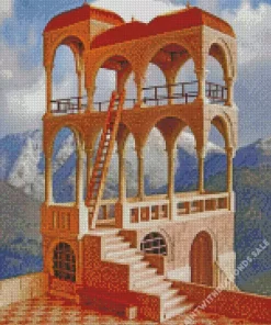 Escher Belvedere Diamond Painting