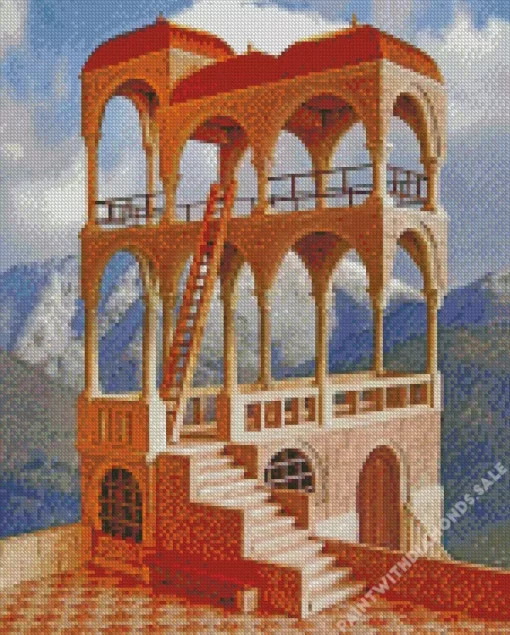 Escher Belvedere Diamond Painting