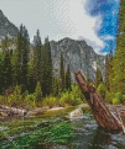 Everglade Mountains Diamond Painting