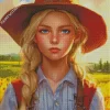 Farm Girl Diamond Painting