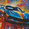 Fast Car Art Diamond Painting