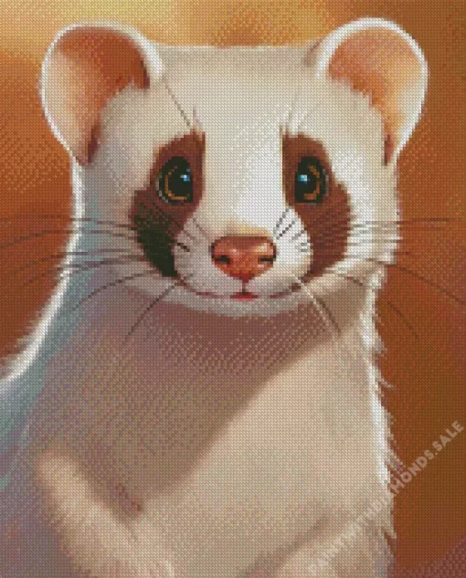 Ferret Art Diamond Painting