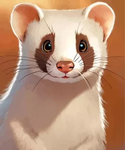 Ferret Art Diamond Painting