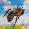 Flying Bumblebee Diamond Painting