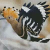 Flying Eurasian Hoopoe Bird Diamond Painting