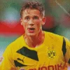 Footballer Erik Durm Diamond Painting