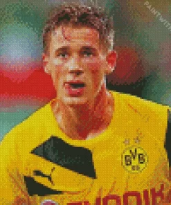 Footballer Erik Durm Diamond Painting