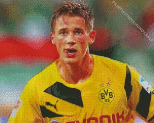 Footballer Erik Durm Diamond Painting