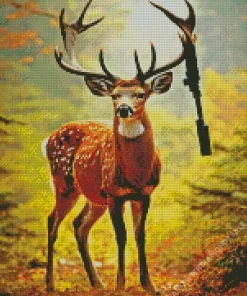 Forest Deer Diamond Painting