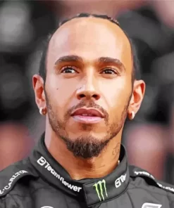 Formula Driver Lewis Hamilton Diamond Painting