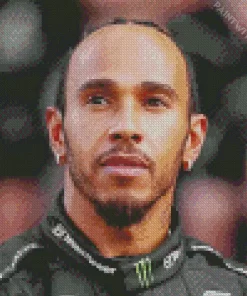 Formula Driver Lewis Hamilton Diamond Painting