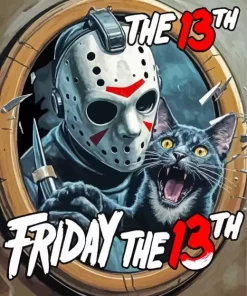 friday the 13th Diamond Paints