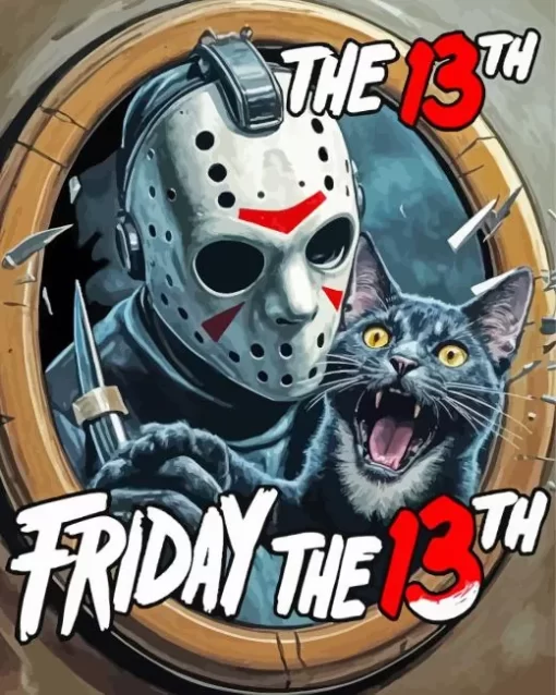 friday the 13th Diamond Paints