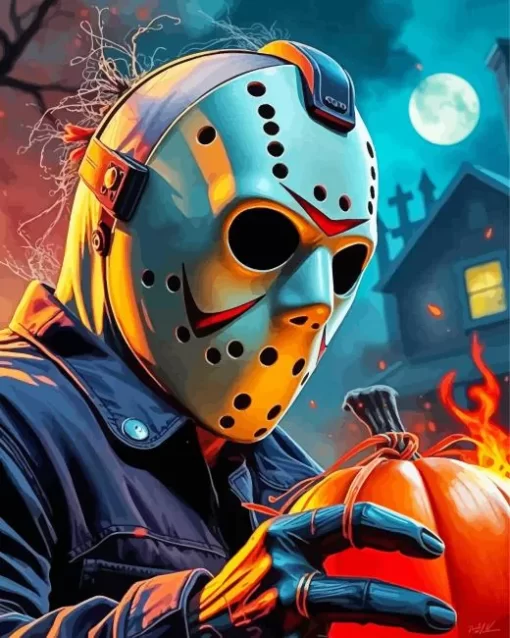 friday the 13th Jason Diamond Paints