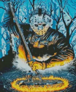 friday the 13th film Diamond Dotz