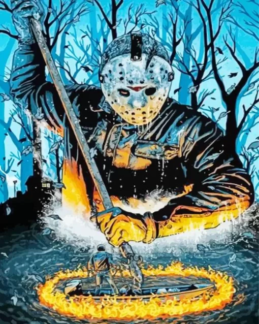 friday the 13th film Diamond Paints