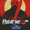 friday the 13th horror movie Diamond Dotz