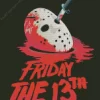 friday the 13th movie poster Diamond Dotz