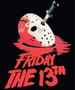 friday the 13th movie poster Diamond Paintings