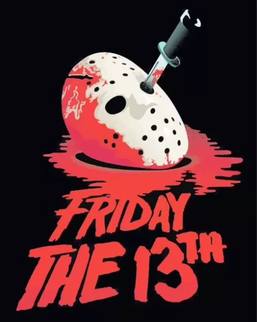 friday the 13th movie poster Diamond Paintings